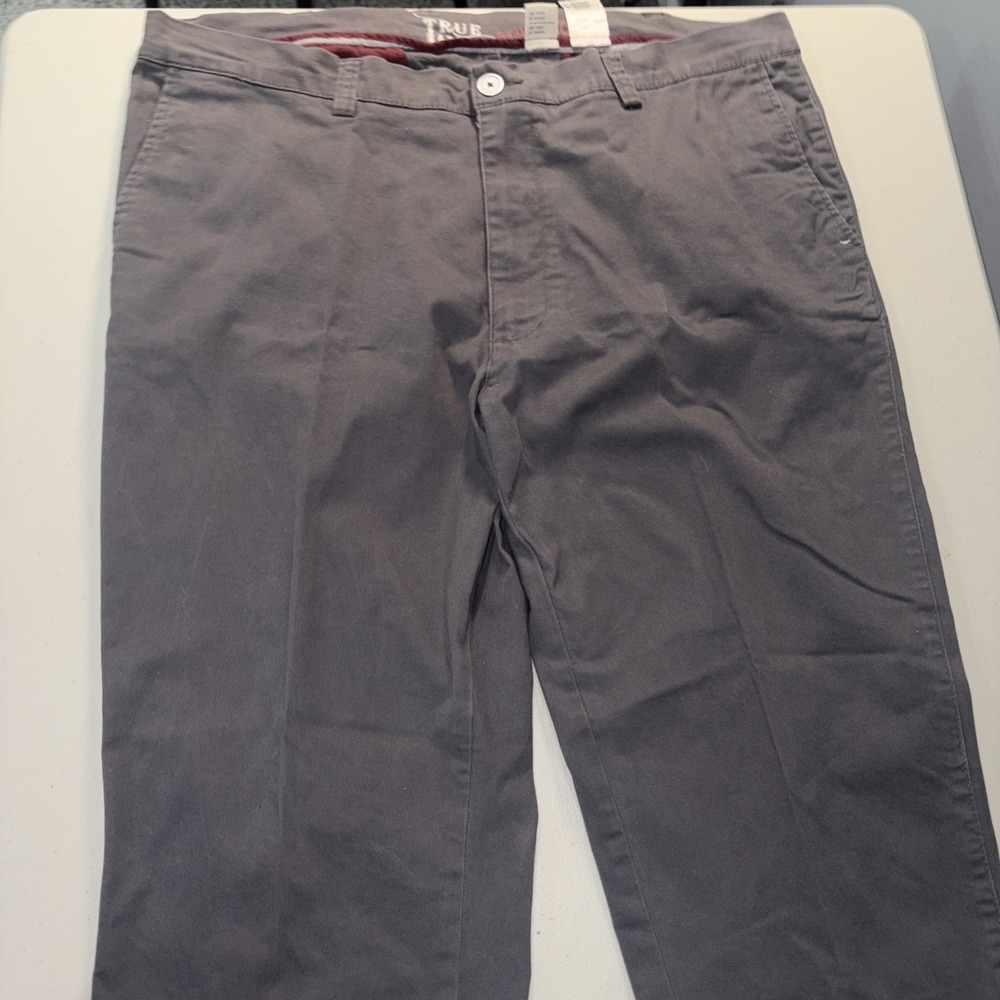 True Nation Athletic Fit Pants- Grey 42x30